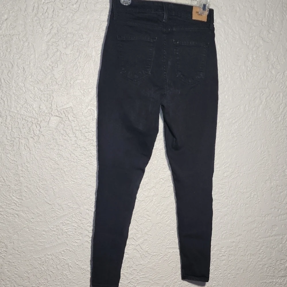 Good American Black High Rise Jeans